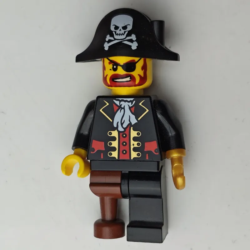Pirate - Black Torso, Black Leg, Peg Leg - Nashville