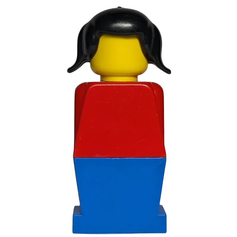 LEGOLAND Female Red Torso, Blue Legs