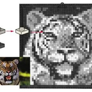 Mosaic Tiger