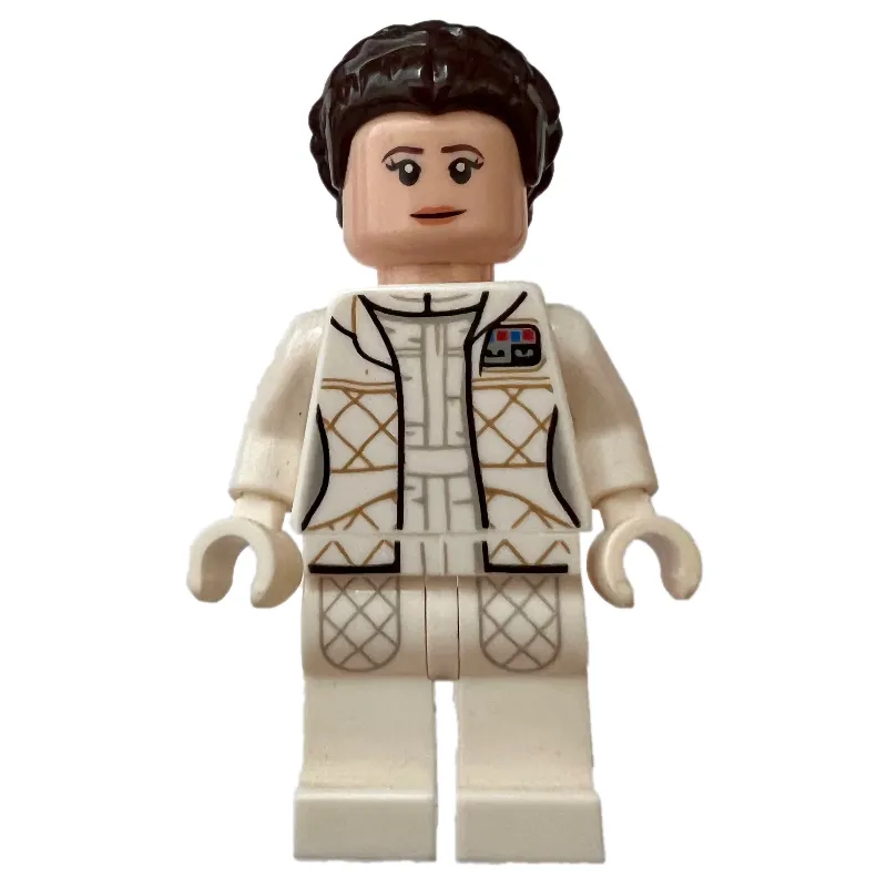 Princess Leia, Hoth Outfit, White Jacket, Printed Breathing Mask