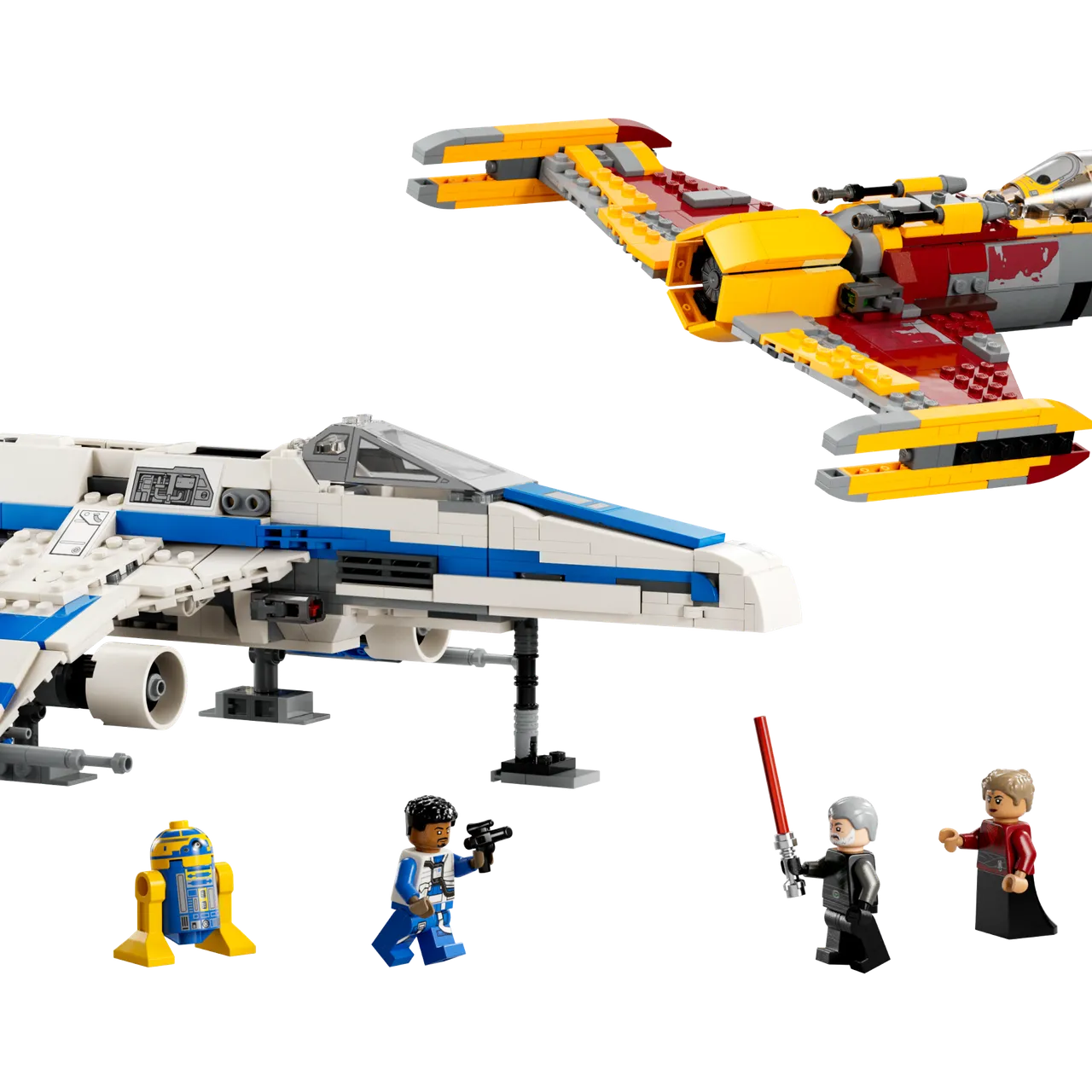 New Republic E-Wing vs. Shin Hati’s Starfighter