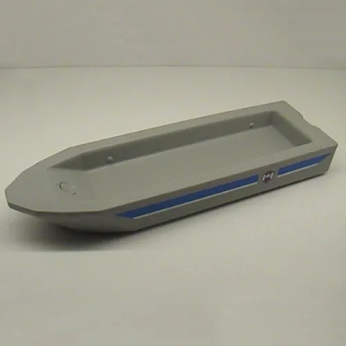 Boat Hull 32 x 10 x 1 2/3, Base with Coast Guard Print