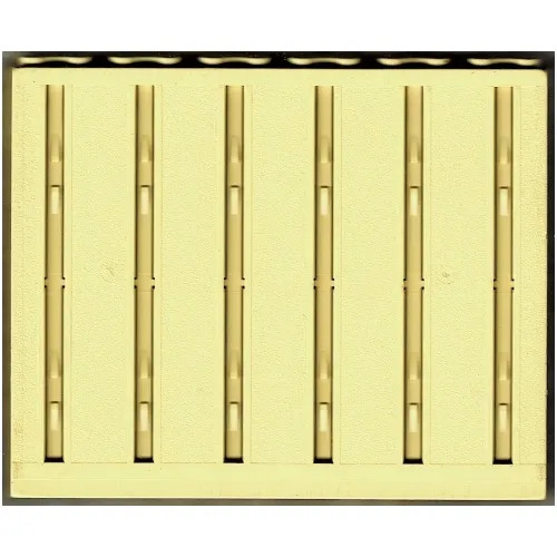 Scala, Building, Wall, Vertical Grooved 12 x 2 x 8