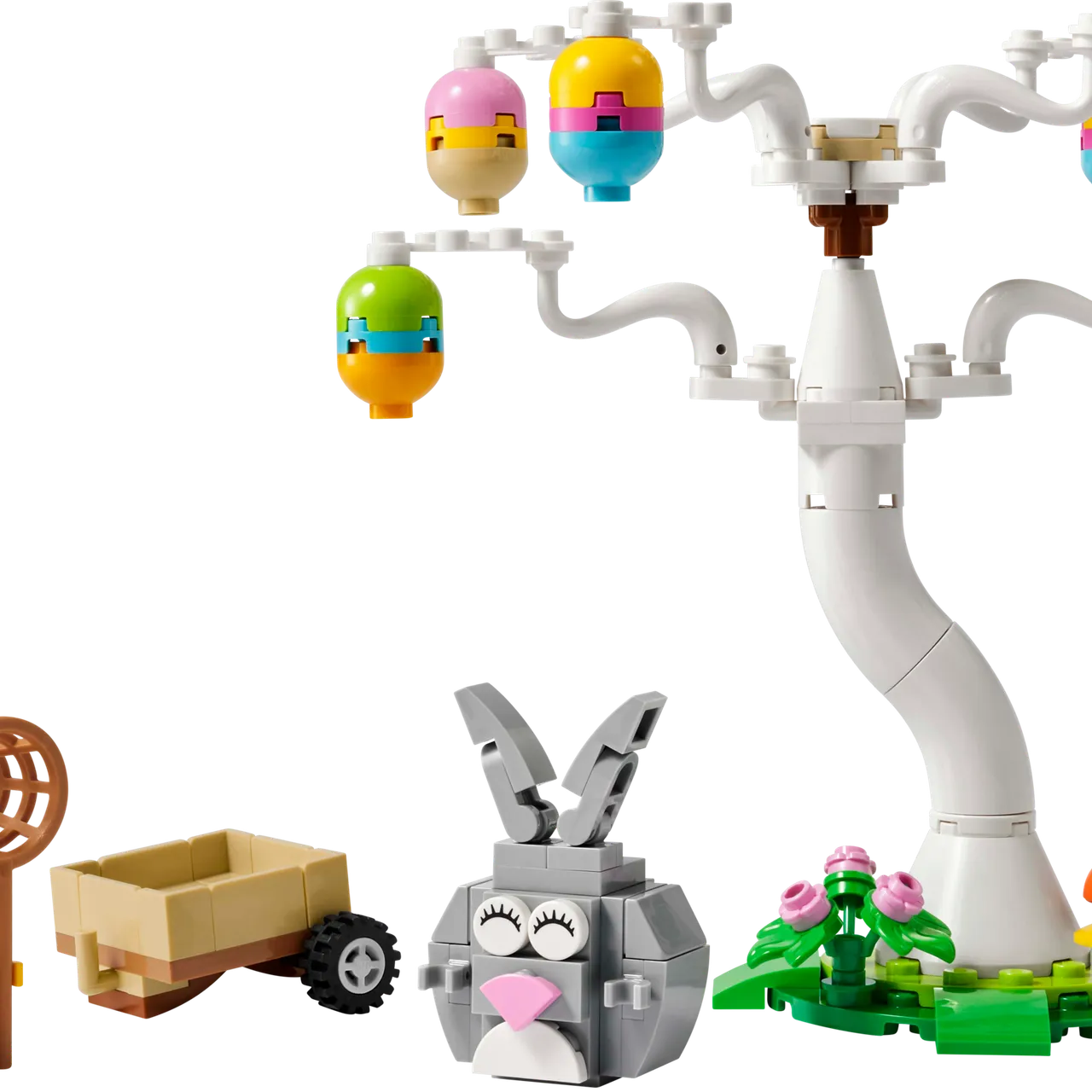 Easter Bunny and Chick Egg Hunt