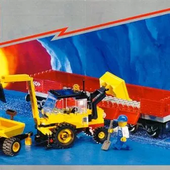 Railroad Tractor Flatbed