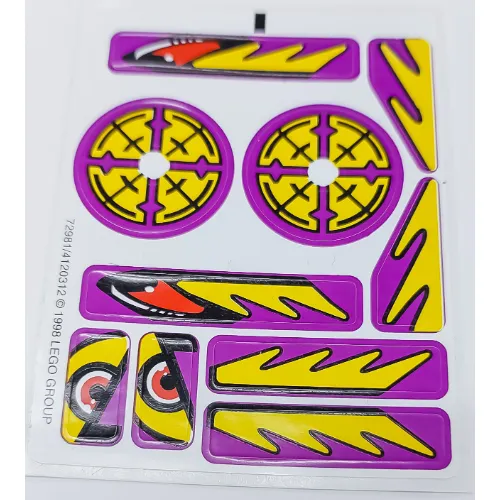 Sticker Sheet 2 for Set 8269-1