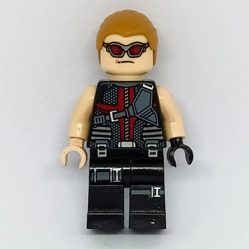 Hawkeye with Red Glasses