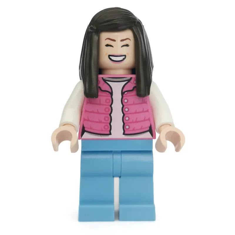 Park Guest in Dark Pink Vest Jacket