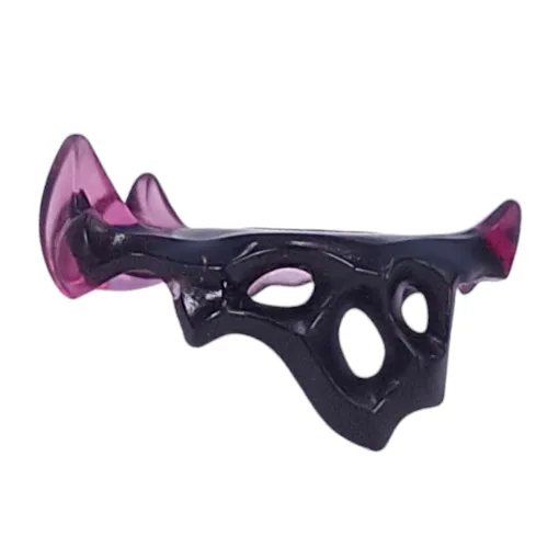 Minifig Neckwear Armour, Crystalized with Trans-Dark Pink pattern