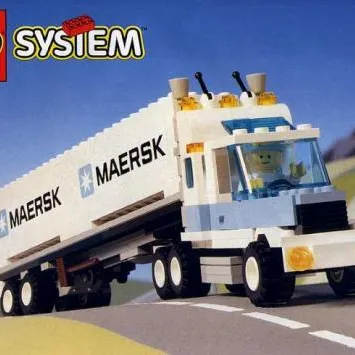Maersk Line Container Lorry