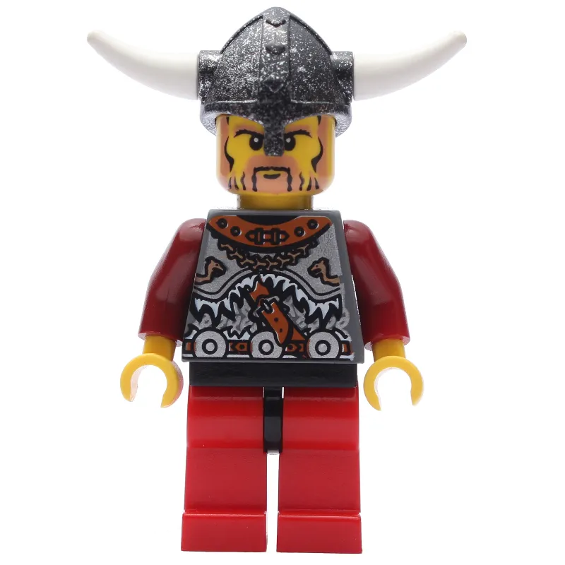 Viking Red Chess Pawn