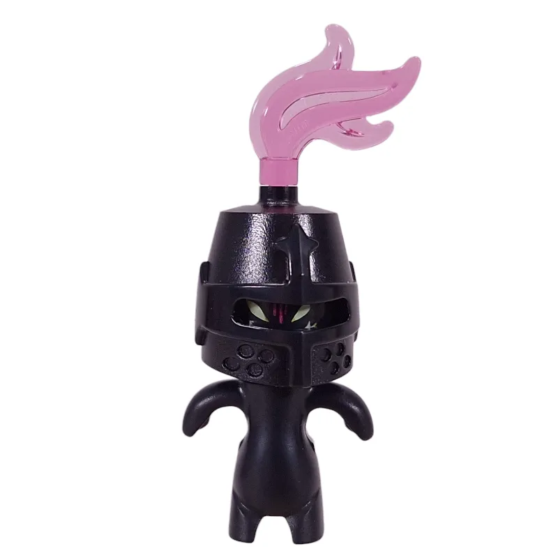 Grimspawn, Knight Helmet, Trans-Pink Plume