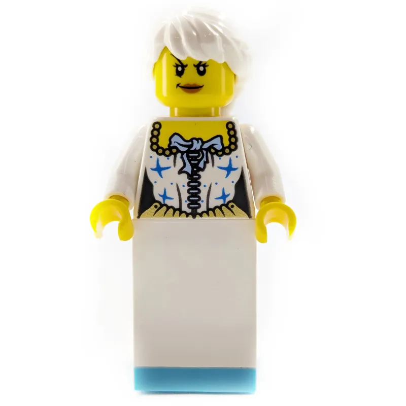 White Torso, White Slope for Dress, White Hair