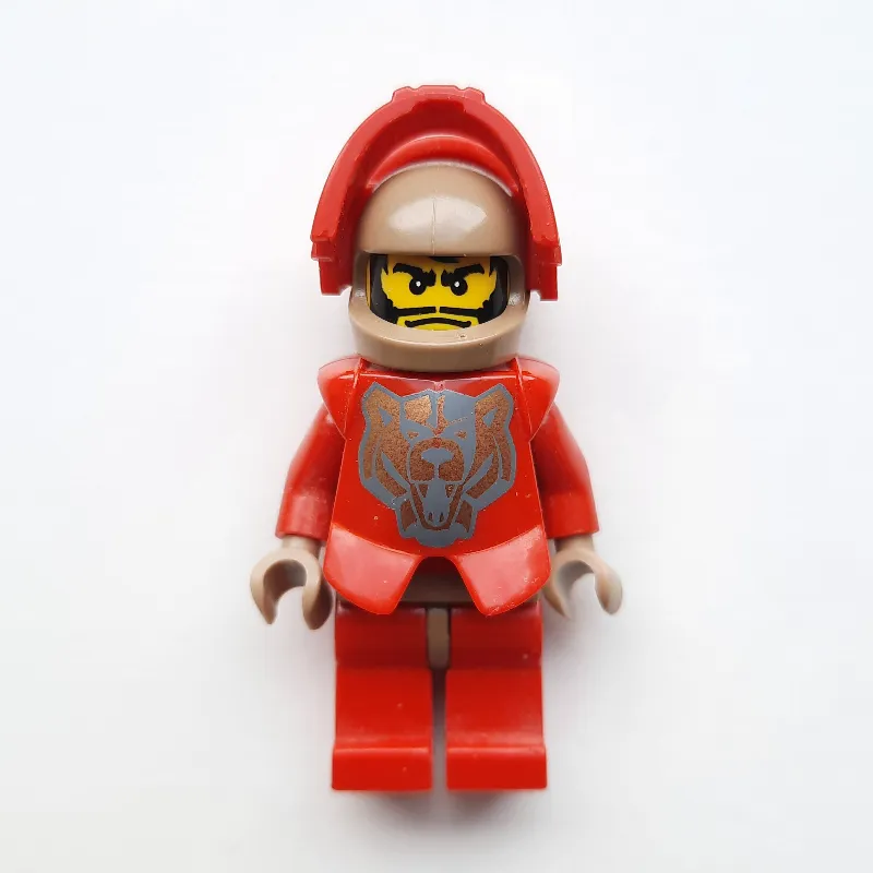 Santis with Gold Pattern Armor, and Dark Tan Hands and Helmet