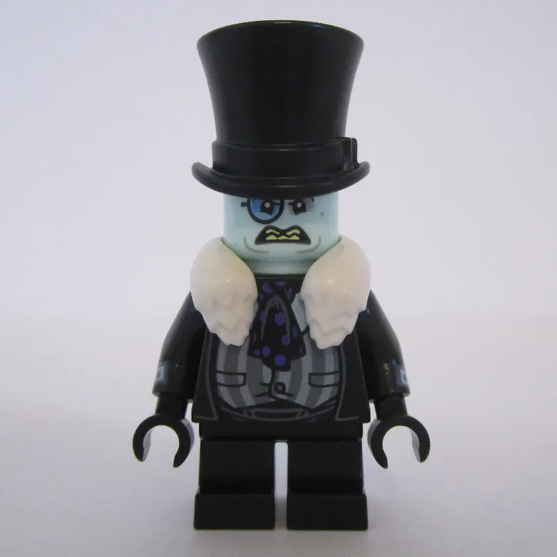 The Penguin with Fur Collar and Scowl