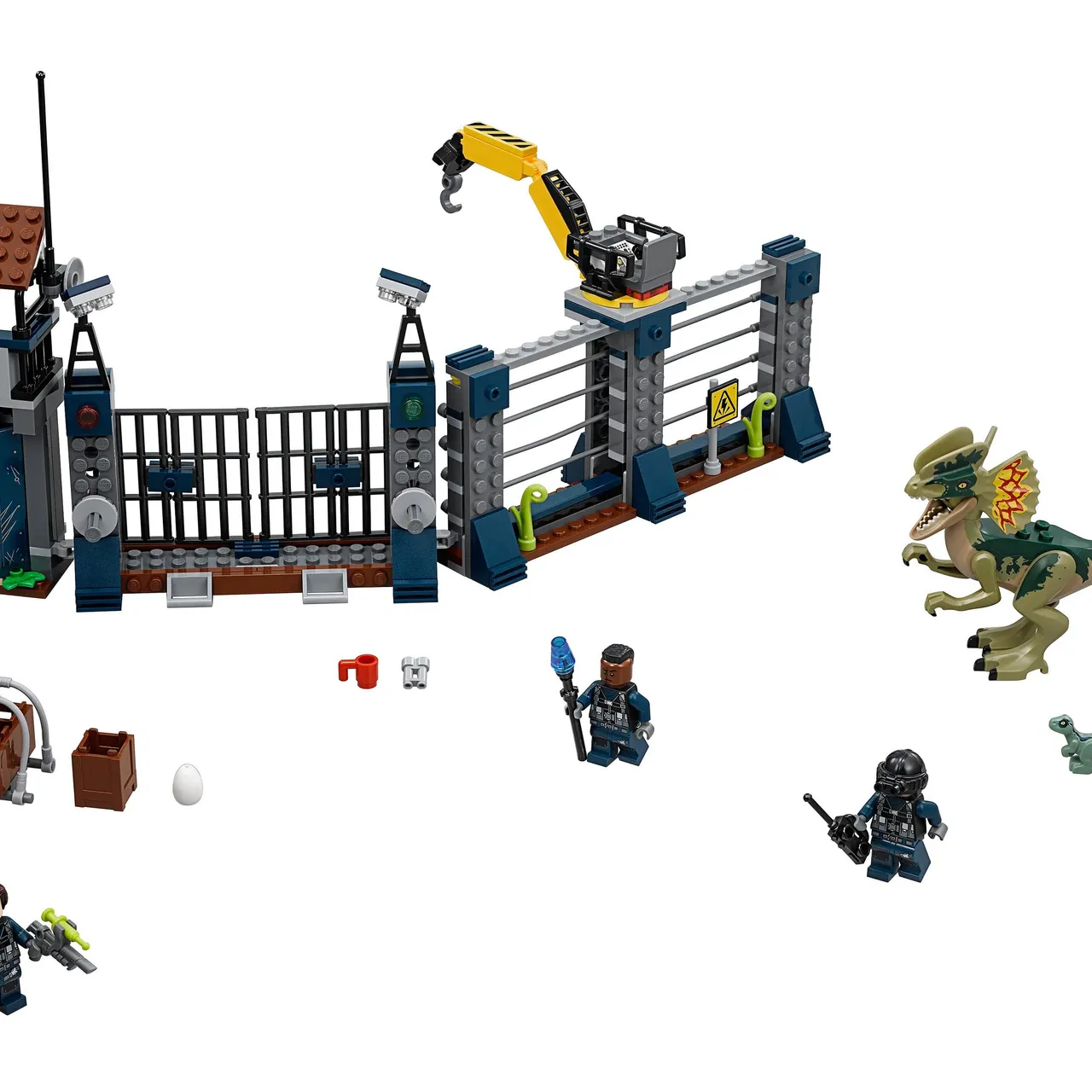 Dilophosaurus Outpost Attack