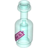 Equipment Bottle with Bright Pink 'DRINK ME' Label Print (Alice)