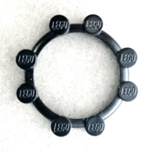 Watch, Bezel Round, 8 Studs