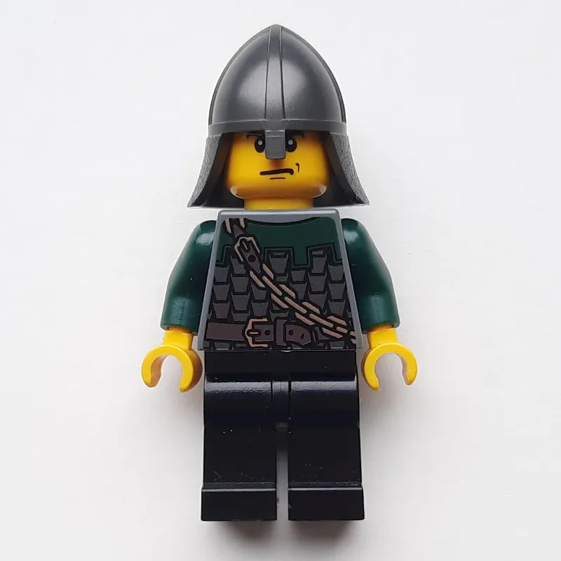 Dragon Knight, Dark Green, Helmet, Stern (Pearl Titanium)