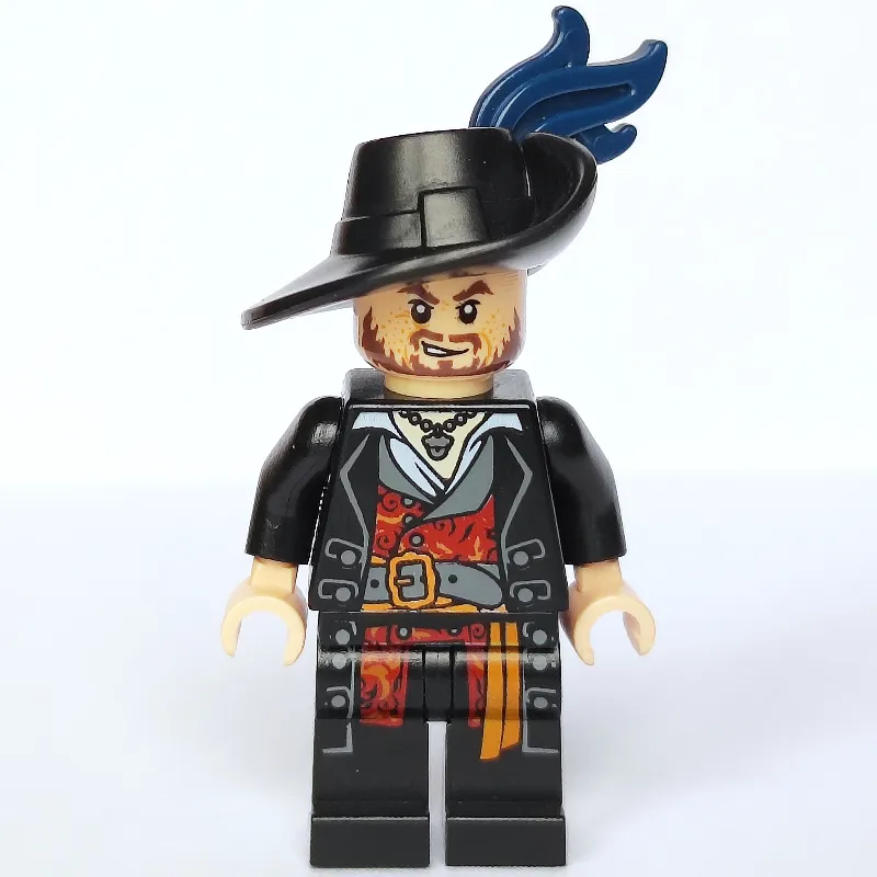 Hector Barbossa with Plume - 3626b Head