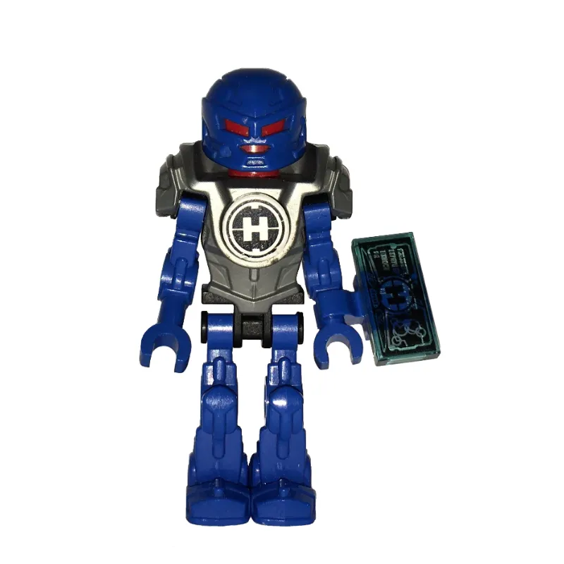 Surge in Flat Silver Armor with Datapad