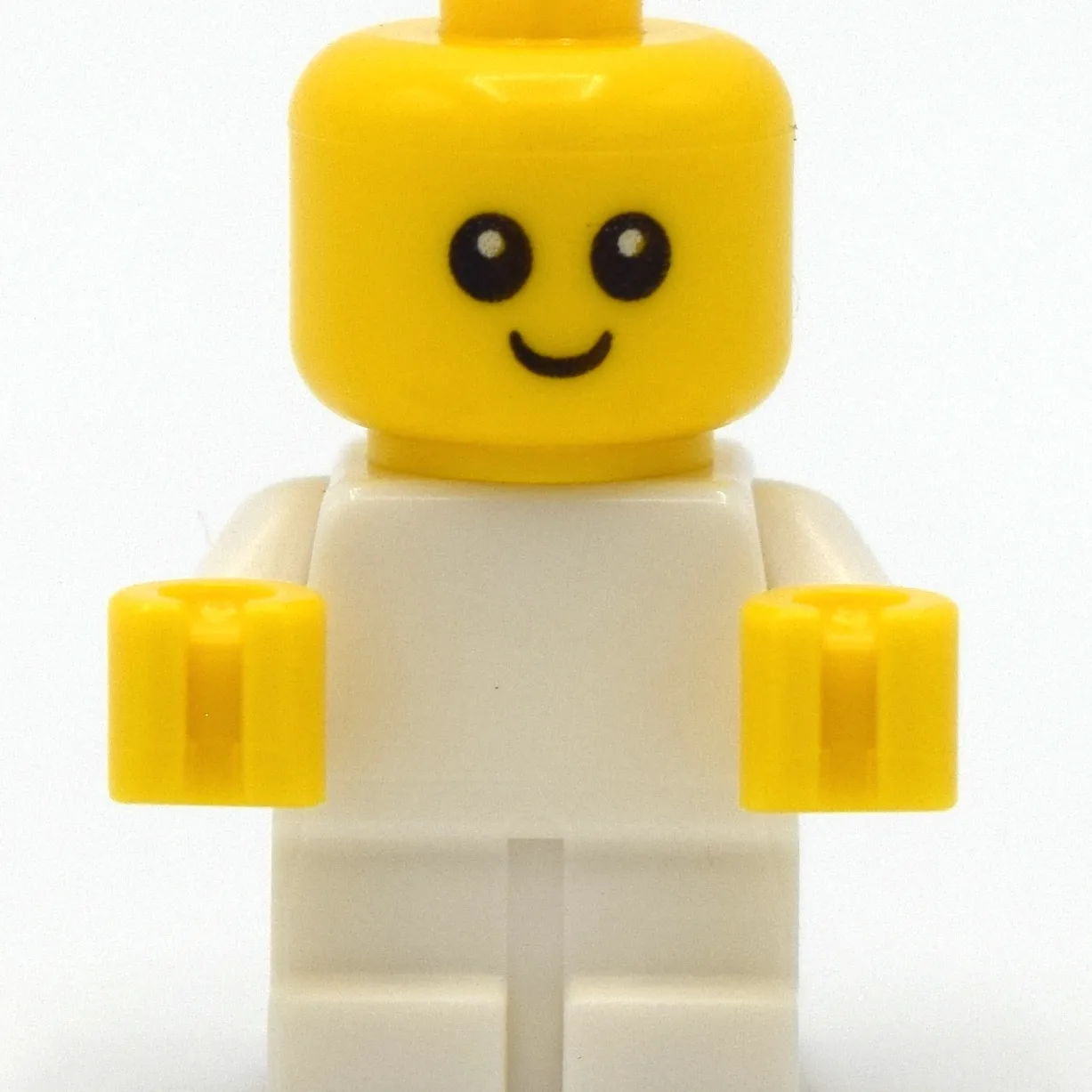 Baby with White Body - Head with neck