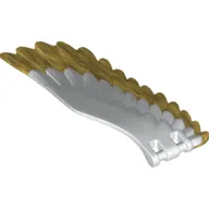 Animal Body Part, Bird, Eagle Wing - Left with Metallic Gold Feathers Print