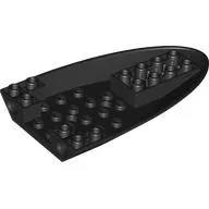 Aircraft Fuselage Curved Forward 6 x 10 Bottom, 2 Pin Holes