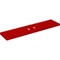 Vehicle Base, Train 6 x 28 with Two 1 x 2 Openings [3 Round Holes Each End]