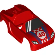 Minifig Hipwear Racing Car Suit / Costume
