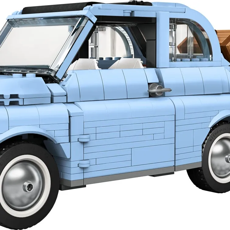 Fiat 500 - Bright Light Blue Version