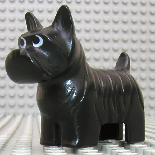 Duplo Animal Dog Scottish Terrier / Scottie (No Base)