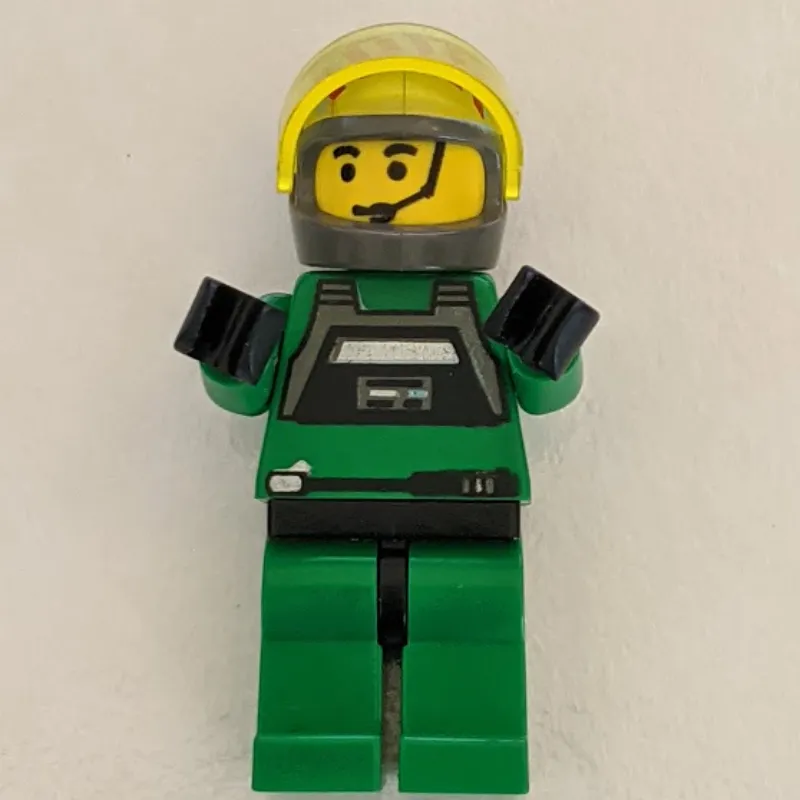 Rebel Pilot A-wing, Green Uniform, Yellow Skin
