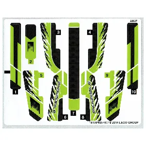 Sticker Sheet for Set 42021-1