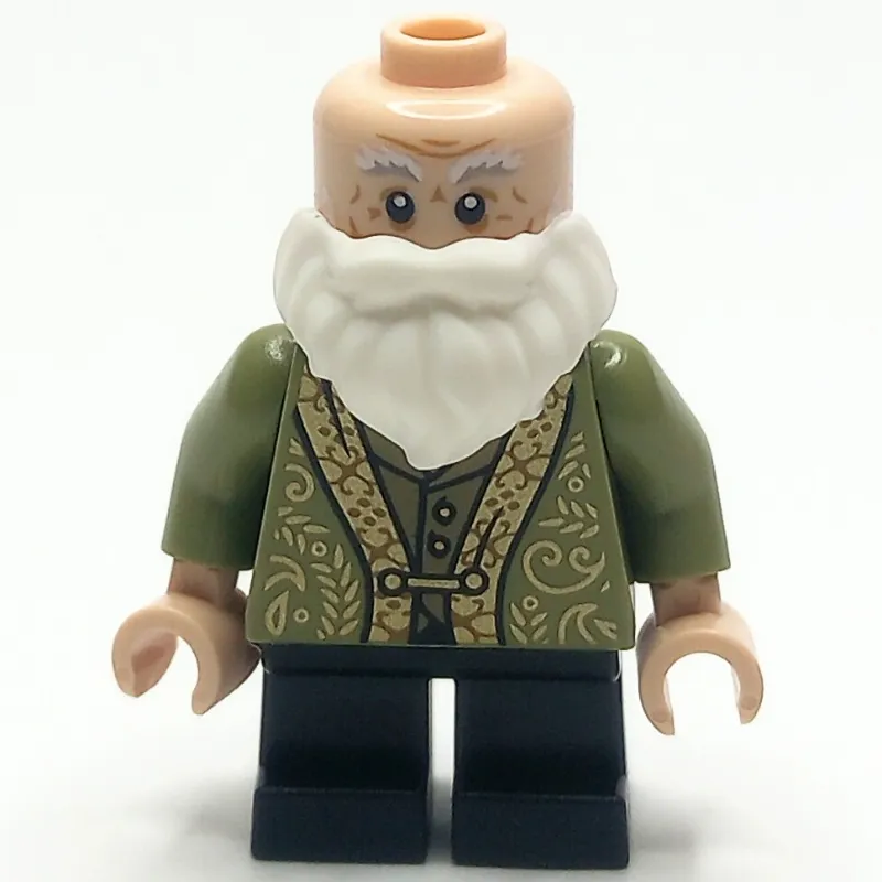 Professor Filius Flitwick, Beard, Olive Green Vest, Black Legs