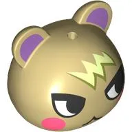 Minifig Head Special Marshal