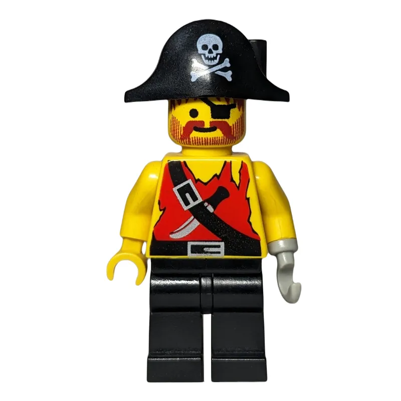 Pirate - Shirt with Knife, Black Legs, Black Bicorne