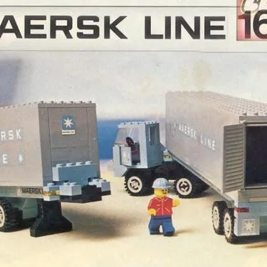 Maersk Line Container Truck