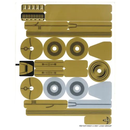 Sticker Sheet for Set 8007-1