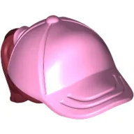 Hair and Hat / Cap, Ponytail Red Print