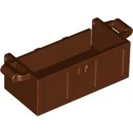 Treasure Chest Bottom with Rear Slots, No Groove