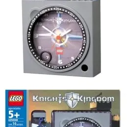 Knights' Kingdom Alarm Clock with Building Toy