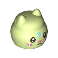 Ball with Ears with Kitten Face print