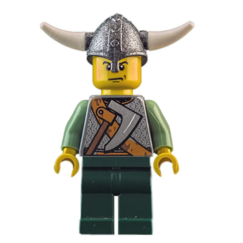 Viking Warrior - Chain Mail, Sand Green Arms