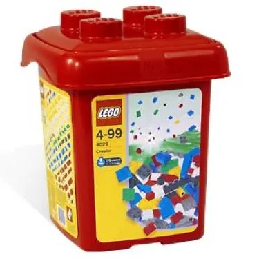 Build with Bricks Bucket {Red Bucket}