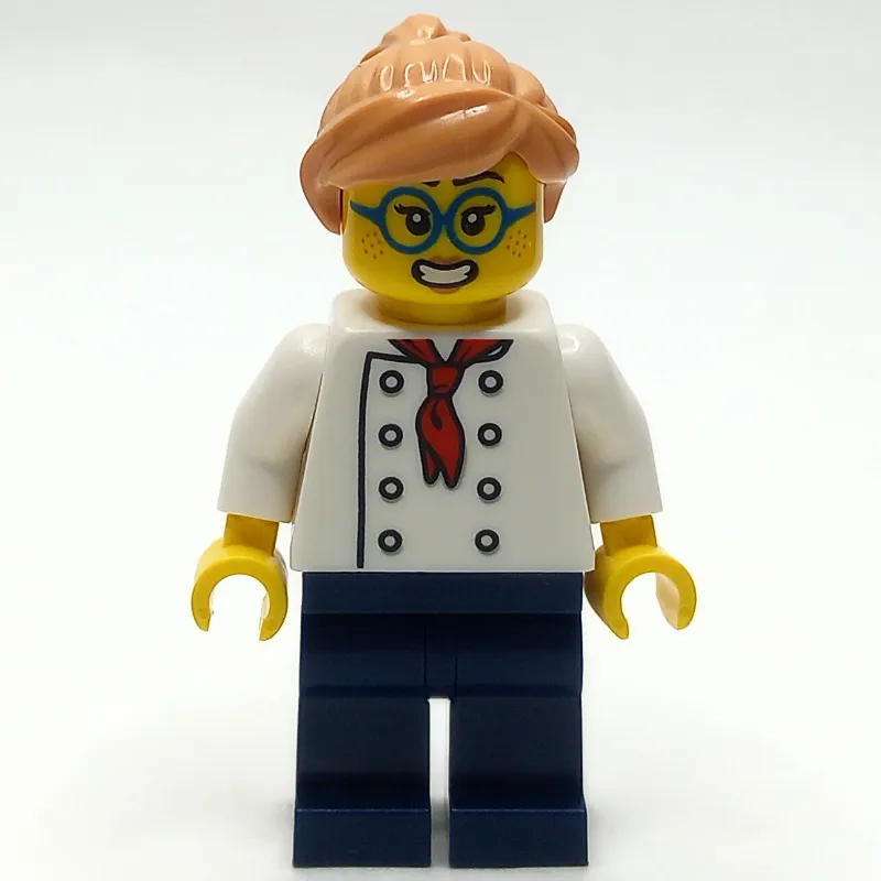 Pizza Chef, Dark Azure Glasses