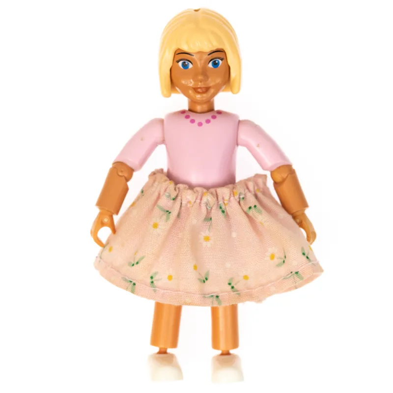 Belville Figure, Girl, Pink Dress