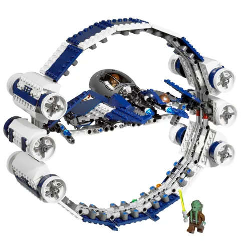 Jedi Starfighter with Hyperdrive Booster Ring