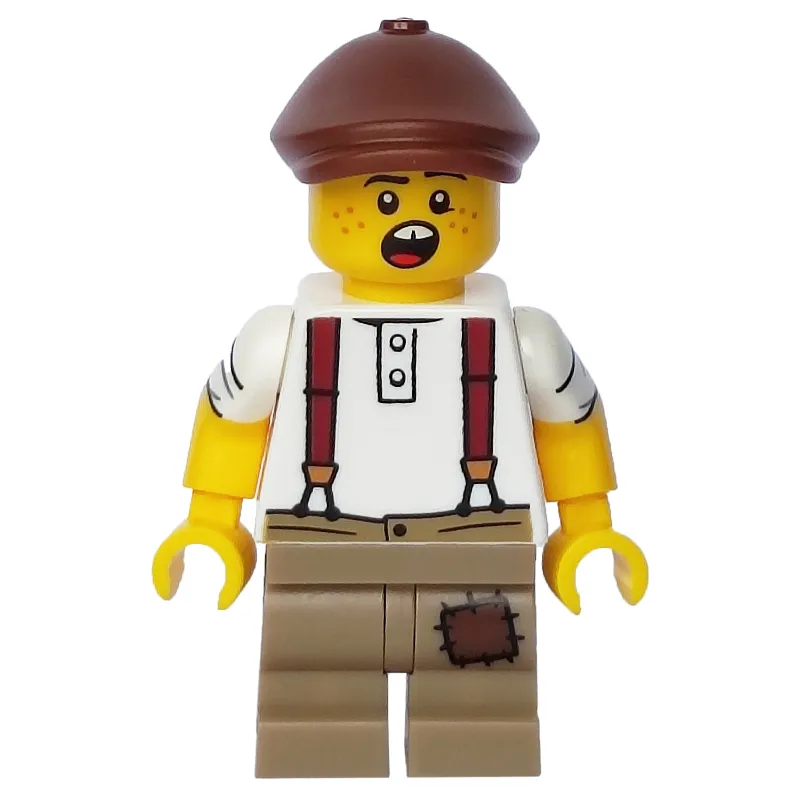 Newspaper Kid - Minifigure