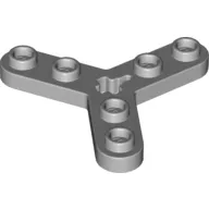 Technic Plate Rotor 3 Blade with Smooth Ends and 6 Studs (Propeller)